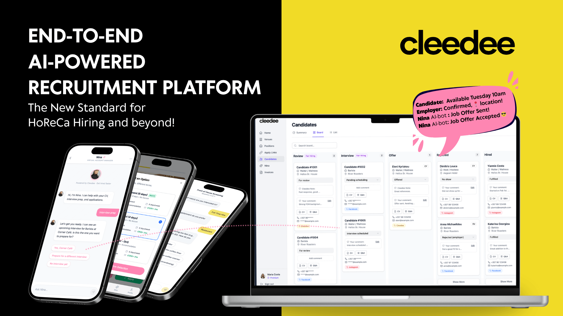 Cleedee crowdfunding campaign banner